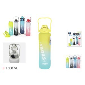 Gertuvė plastikinė 1 L 7,5x30 cm (4 spalvos - mix) Bewinner BY01010276319