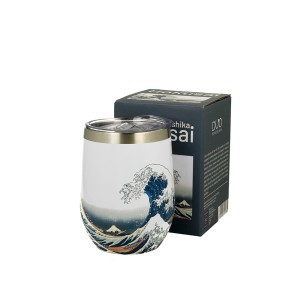 Puodelis-termosas kelioninis metalinis K. Hokusai 330 ml  DUO