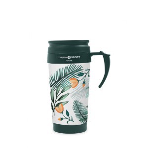 Puodelis kelioninis 400 ml nerūdijantis plienas (mix) Thermosport BY01031277941