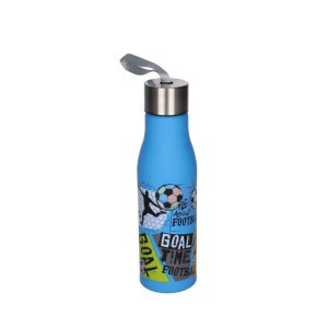 Gertuvė 600 ml 6.6x6.6x23.3 cm (mix 4) plastikas/aliuminis 8445393430232