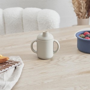 Gertuvė-puodelis kūdikiui silikoninė 120 ml PU0045