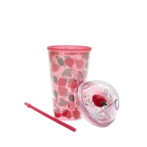 Puodelis kelioninis plastikinis su dangteliu 450 ml KA0802