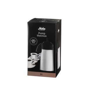 Termosas 3 l su pompa 18x38 cm MAKU 182520