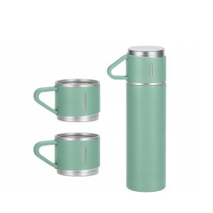 Termosas 400 ml 3 puodeliai nerūd.pl. žalia sp. 07477_Z