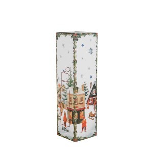 Gertuvė - termosas metalinis Žiemos miestelis  500 ml DUO KLD