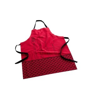 Prijuostė medvilninė 60x84 cm CUISILINE raudona douceur d'intérieur