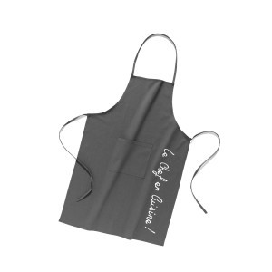 Prijuostė medvilninė 60x84 cm CUISTOT pilka douceur d'intérieur