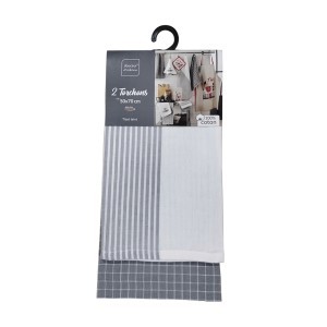 Rankšluostis virtuvei medvilninis 2 vnt 50x70 DEJEUNER douceur d'intérieur