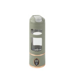 Trintuvas/blenderis nešiojamas 450 ml 50W 25x8 cm žalia sp. 07420_Z