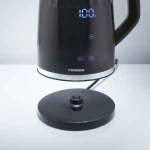 Virdulys elektrinis skaitmeninis dvigubas korpusas 1,7 L TIROSS TS2701