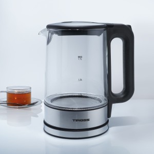 Virdulys elektrinis stiklinis 1,7 L TIROSS TS2703
