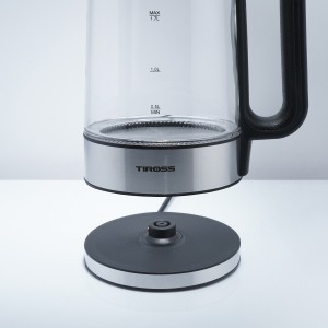 Virdulys elektrinis stiklinis 1,7 L TIROSS TS2703