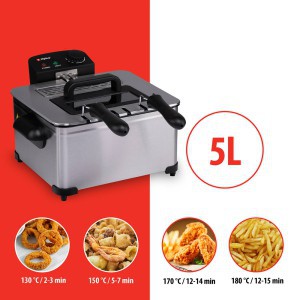Gruzdintuvė aliejinė 5 L 2000W ALPINA 871125223163