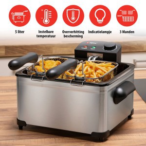 Gruzdintuvė aliejinė 5 L 2000W ALPINA 871125223163
