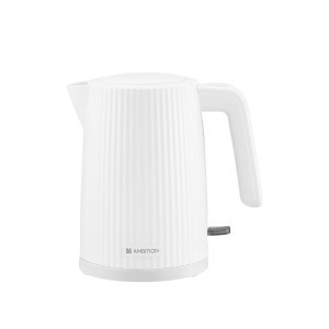 Virdulys elektrinis 1,7 l baltos spalvos 12,5x22x22 cm CURLY Ambition 69608