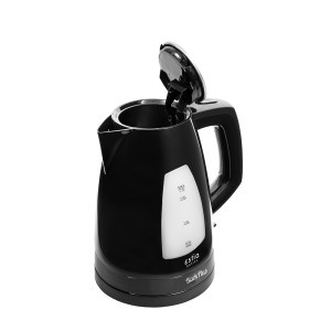 Virdulys elektrinis 1,7 l juodos ap. 20,5x16x23,5 cm Black Plus Estia 06-10096