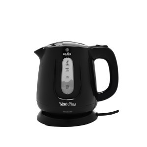 Virdulys elektrinis 1 l juodos sp. 19,5x10,3x19 cm Black Plus Estia 06-17231