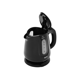 Virdulys elektrinis 1 l juodos sp. 19,5x10,3x19 cm Black Plus Estia 06-17231