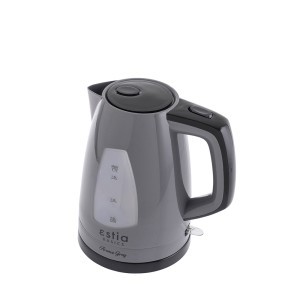 Virdulys elektrinis 1 l pilkos sp. 20,5x17,5x23,5 cm Aroma Grey Estia 06-10089