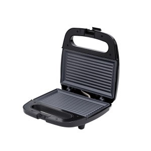 Sumuštinių keptuvė GRILL 23x23,5x8,6 cm 750 W Black Plus Estia 06-10027