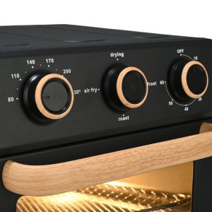 Karšto oro gruzdintuvė-orkaitė 12 L 1400 W 32x29x29 cm Oak Collection Estia