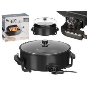 Elektrinė gili keptuvė paeljai/kitiems patiekalams D36xH9 cm 1500 W Argon 12056