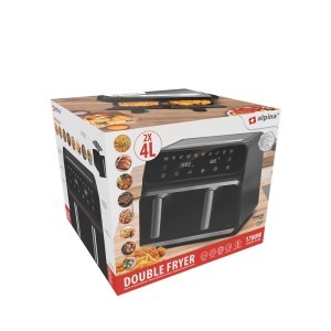 Gruzdintuvė karšto oro dviguba 8 L 1700 W ALPINA 871125224012