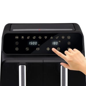 Gruzdintuvė karšto oro dviguba 8 L 1700 W ALPINA 871125224012