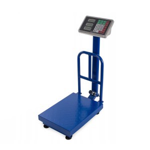 Svarstyklės elektroninės platforminės 100 kg LCD 17110