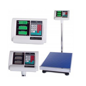 Svarstyklės elektroninės platforminės 300 kg LCD 17003_1