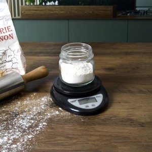 Svarstyklės virtuvinės skaitmeninės 5 kg D15 cm Cook Concept KU6767