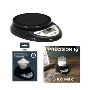 Svarstyklės virtuvinės skaitmeninės 5 kg D15 cm Cook Concept KU6767