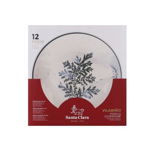 Indų rinkinys 12 vnt. 4-iems asm. (servizas) akmens masė Santa ClaraSTA-VI600012