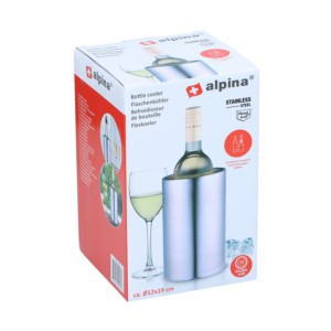 Kibirėlis ledui, butelio vėsinimui 1,6 L H19 cm ALPINA 871125249574
