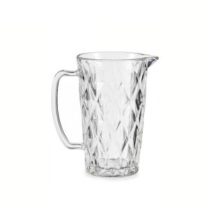 Ąsotis stiklinis 1 L 18x12x20 cm Vivalto 83539