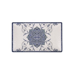 Padėklas/lėkštė užkandžiams 25x15 cm porcelianas Rosseta La Mediterranea J25012