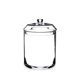 Indelis stiklinis saldainiams su dangteliu 24x16x16 cm 135461