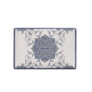 Padėklas/lėkštė stačiakampis porcelianinis 30x20x2,5 cm Rosetta J2500430
