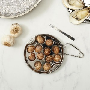 Lėkštė sraigių serviravimui 12 vnt. Cook Concept KU6712