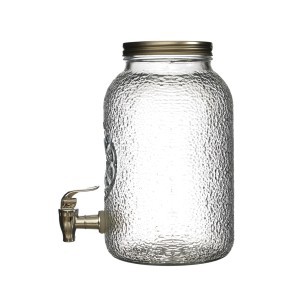 Indas stiklinis skysčiams su kraniuku 3,8 L talpos Home Deco KA0168