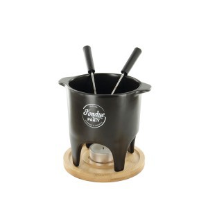 Fondiu rinkinys 2 asmenims 39x28x26 cm Cook Concept KC2488