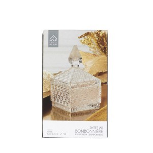 Saldaininė su dangteliu H15cmx9x9 Home Deco KA6235