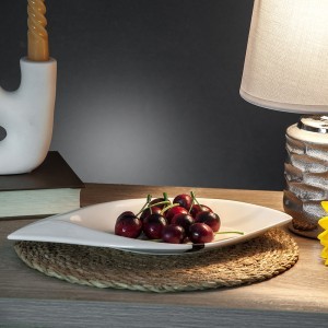 Padėklas/lėkštė užkandžiams 27x15,5 cm SALSA porcelianas Ambition 33947