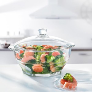 Serviravimo indas stiklinis 2,5 L 26x22x16,6 cm GRANITY Luminarc 33126