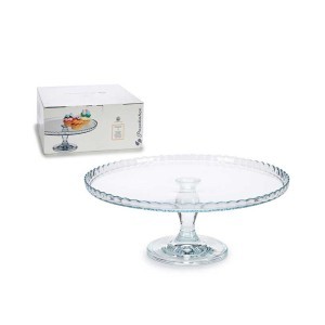Tortinė su kojele D33xH15 cm stiklinė Pasabahce 44879