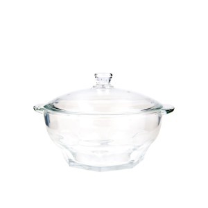 Dubuo su dangčiu serviravimui D19xH14,4 cm 1,5 l stiklinis Luminarc 33125