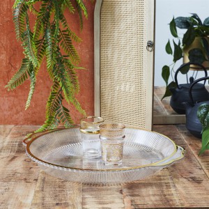 Padėklas plastikinis D38,5x4 cm Home Deco KA0596
