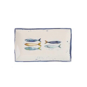 Padėklas/lėkštė 25x15 cm porcelianas PEIXE La Mediterranea PEI25012