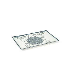 Padėklas/lėkštė 20x13x2 cm porcelianas ROSETTA La Mediterranea J258007
