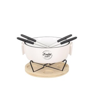 Fondiu rinkinys 4 asmenims 23x17x20 cm Cook Concept KA4599